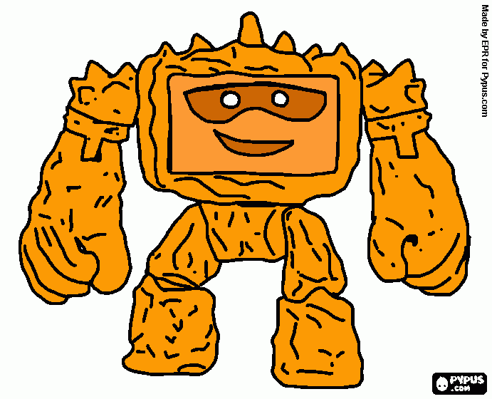 toy story chunk coloring page