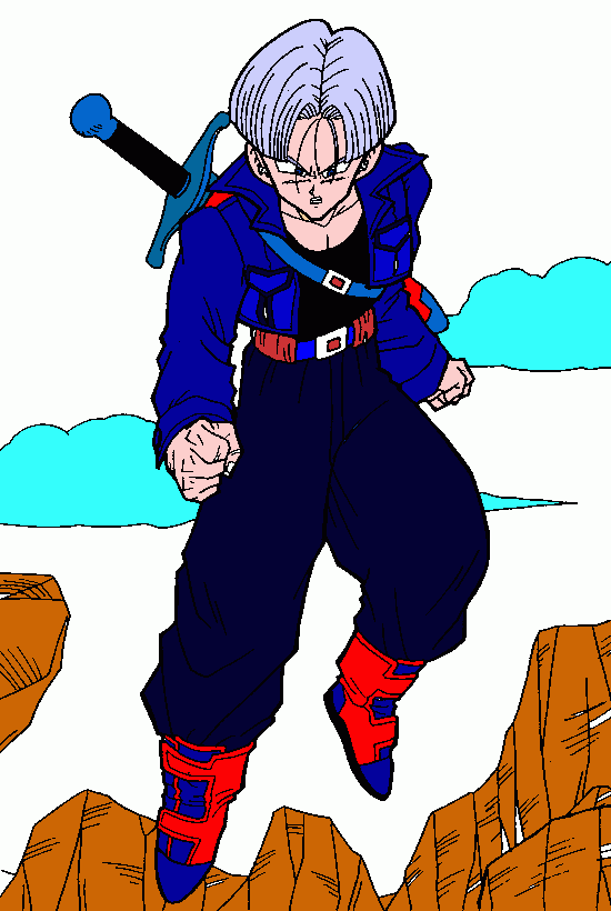 Trunks coloring page