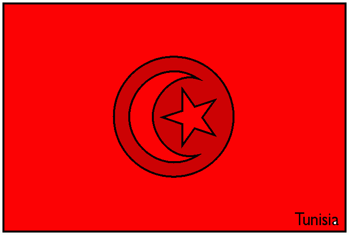 tunisia tunisia coloring page
