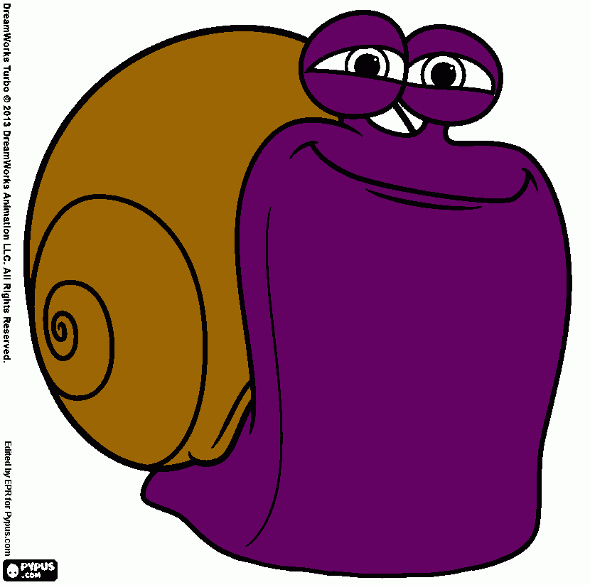 Turbo Drawing by Tao coloring page