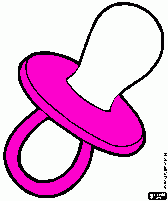Tétine ter coloring page