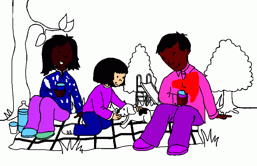 Weirdos coloring page