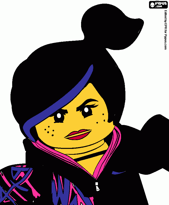 Wild Style coloring page