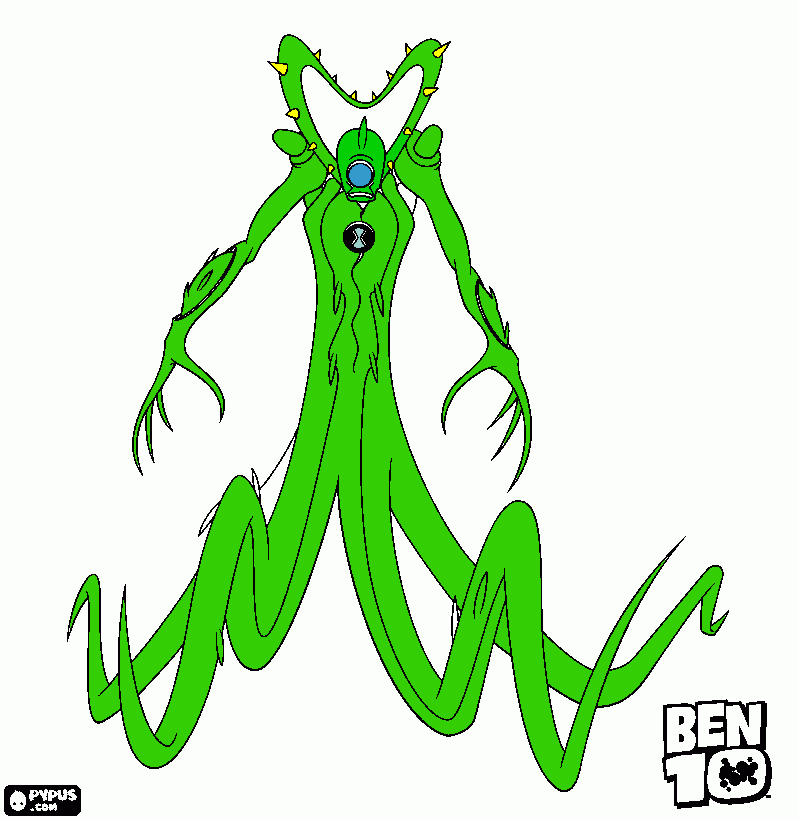 Wildvine coloring page