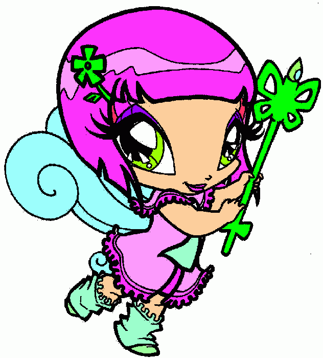 winx coloring page