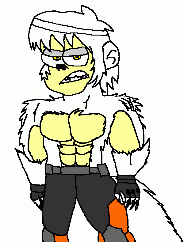 Wolf Mutant Lincoln Loud coloring page