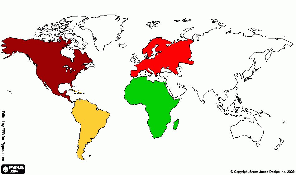 World Living Locations coloring page