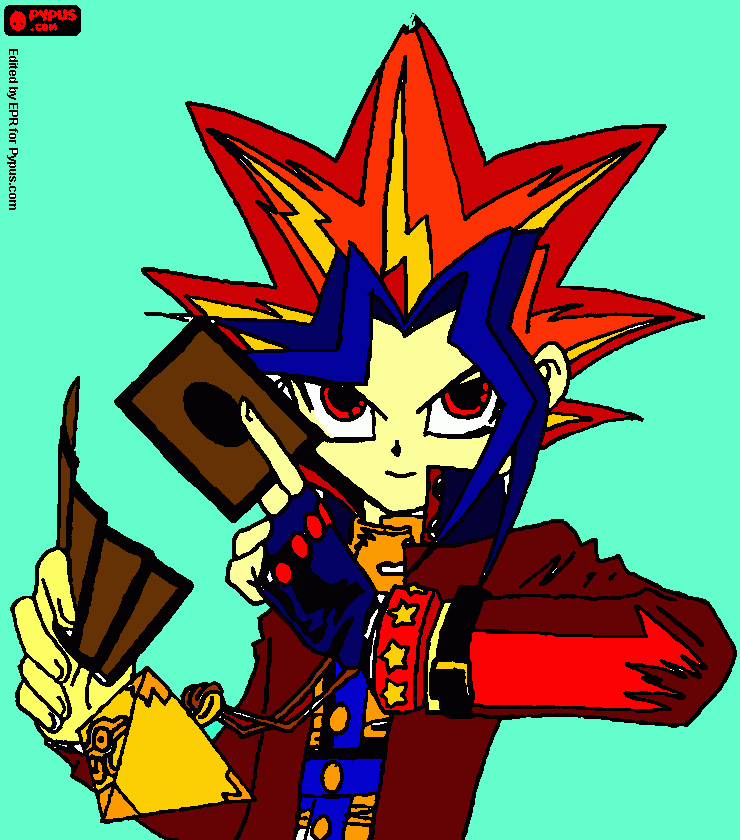 Yami pic coloring page