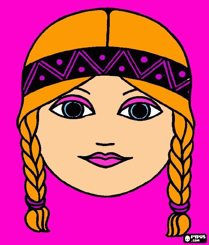 yiyicita la mamacita coloring page