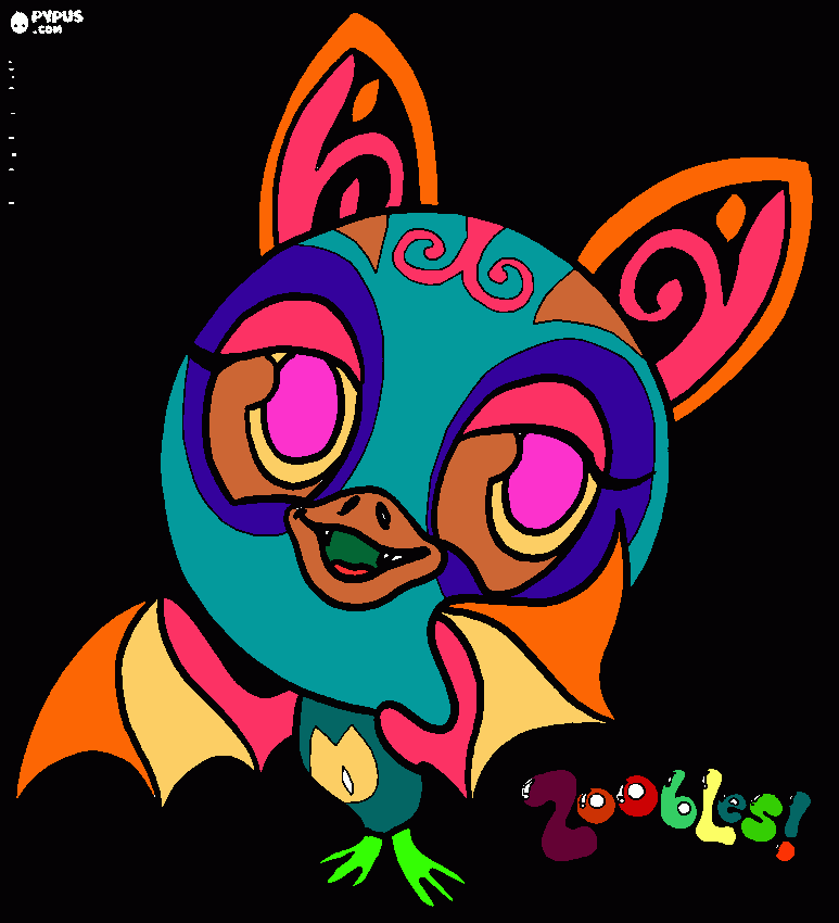 zooball coloring page